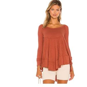 NWT Free People Sundae Tee‎ Top